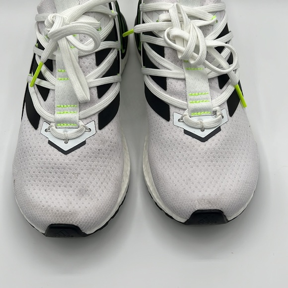 Adidas UltraBoost 20 Lab Mens Running Shoes Cloud White//Signal Green GY8108 - Picture 8 of 8